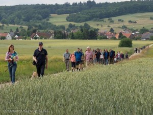 Bild von der 3. Ebersgönser Bierwanderung